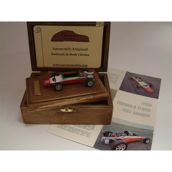 Fiat Abarth Formula Italia SE025 #72 Presentazione 1972 - Special Built 1:43